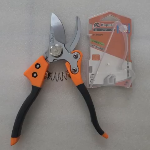- DỤNG CỤ LÀM VƯỜN -KÉO CẮT TỈA CÂY CẢNH TAY CẦM CAM ĐEN KAPUSI K8654