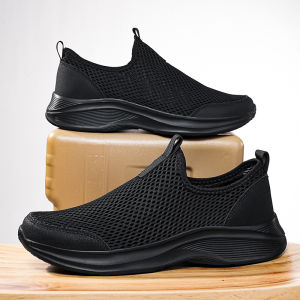 ORNGMALL Mens Sneakers Breathable Casual Shoes Non-Slip Comfortable Lightweight Summer Shoes for Men Soft Sole Fashion Mesh Sneakers 39-48