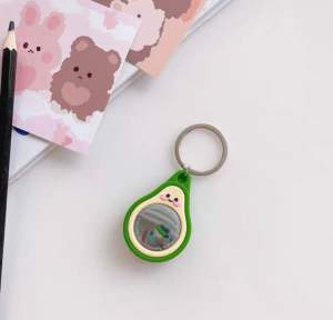 Air tag case holder protection shell airtag case protector anti lost Bluetooth tracker case Keychain Washable and waterproof cartoon kitty labubu mickey Oreo milk tea Donut