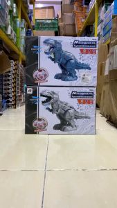 [KST] Mainan Dinosaurus Tyrannosaurus Berjalan Lampu Suara Kado Ulang Tahun Anak Laki Laki