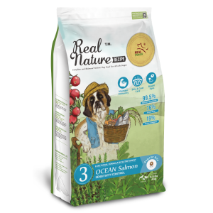 Real Nature Ocean Salmon Dog Food 2kg/4kg | Sensitive Skin & Coat Support | Rich in Omega 3 & 6