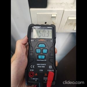 Mestek DM90A / DM90S True RMS Digital Multimeter ~ Original ~ 1 Year Warranty