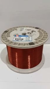 Kawat Tembaga Email 015 EIW 015 0.15 mm Gulung Dinamo Trafo Tamiya Generator Spull (per ONS) - Tembaga Asli, Tahan Panas hingga 180 Derajat Celcius - Minimal Order 100 gram/1 ons