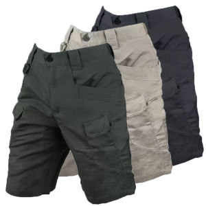 Men Summer Army Combat Tactical Shorts Camping Hiking Military Trekking Climbing  Cargo Pants Quick Dry Oversized Sports