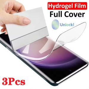 3Pcs Hydrogel Film For OPPO A74 A9 4G 5G 2020 Screen Protector