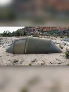 Naturehike OPALUS Series UL Tunnel Type Tent 2-3 Person 4 Season Large Ultralight Hiking Backpacking Outdoor Camping Waterproof 15D 20D Nylon Silicone Tear Resistant Material