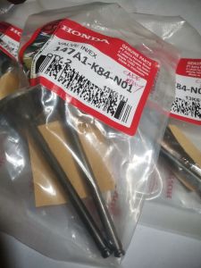 ENGINE VALVE SET (INTAKE AND EXHAUST) TMX150 SUPREMO CRF150L XR150(GENUINE)