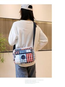 Waterproof Oxford Cloth 2023 New Arrival Nylon Fashion Tide Shoulder Messenger Bag Multi-Layer Mother Bag Canvas Lightweight Womens Bag