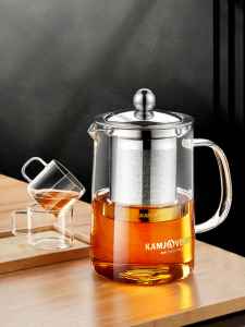 Kamjove | Glass Infuser Tea Mug Office and Home Use