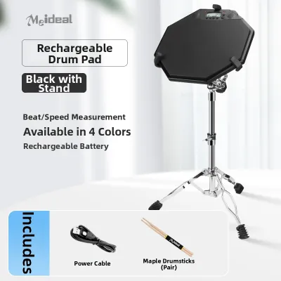 Drum Practice Enhancing Silent Drum Pad