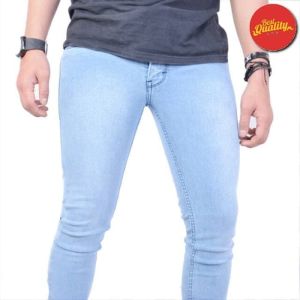 Celana Panjang Pencil Jeans Streach Pria Model Terbaru / Celana Panjang Pencil Jeans Streach Pria Denim / Celana Panjang Pencil Jeans Streach Pria Slimfit / Pencil Jeans Streach Pria Super Skinny / Redy Warna Hitam-Biru Nevy-Biru Muda - Redy Ukuran 27-38