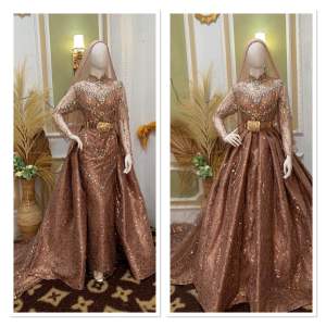 Gaun 3 in 1 slim barbey multifungsi