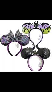 Potdemiel | Mickey Mouse Ears Headbands Shiny Bow Headband Hallowmas Party Decoration Cosplay Hair Accessories Hairband for girl Women Adult