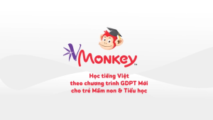 Vmonkey Trọn đời- Tiếng Việt cho bé 1-10 Tuổi