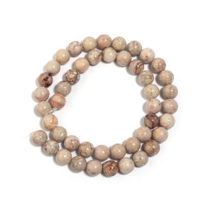 Hạt Đá Maifan Tự Nhiên Mờ Nhám Hình Tròn Kích Thước 4-12mm Dùng Làm Phụ Kiện Trang Sức Tự Làm Vòng Tay Vòng Cổ