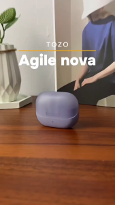 TOZO Agile Nova TWS Bluetooth Gaming Mode Mic Jernih Bass Nendang Support Tozo Apps