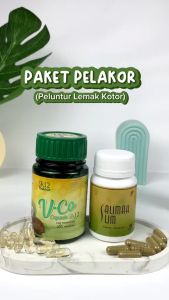 PAKET PELAKOR SR12 SALIMAH SLIM + VCO KAPSUL / OBAT PELANGSING BADAN CEPAT DAN AMPUH / PAKET PELANGSING HERBAL BPOM / PENURUN BERAT BADAN /OBAT DIET HERBAL / PELANGSING ALAMI / BADAN KURUS