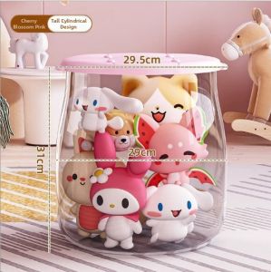 Large Capacity Portable Storage Bench for Toys and Miscellaneous Items