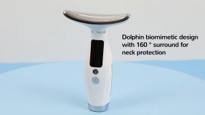 Neck Face Beauty Device Massager 7 Colors LED Lights for Skin Care Tighten Anti Wrinkle Facial Massage Tools Face Lifting Machine