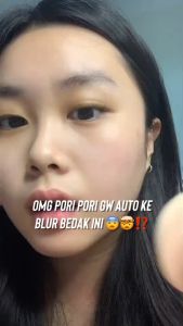 ֍SEMAR֎ DAZZLE ME Muse Pressed Foundation  Long Lasting Filter Like Blurring Matte Compact Powder Oil-control Bedak Padat