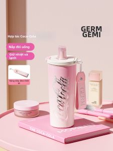 GERM | Bình Giữ Nhiệt Ống Hút Thời Trang Cho Nữ Quà Sinh Nhật