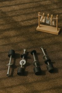 Knop dan baut/baut sekrup jemuran isi 4