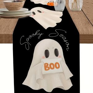1Pc Watercolor Style Fun Black and White Suitable for Halloween Party Home Decoration Restaurant Layout Theme Party Shop Window Decoration