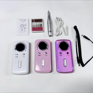 💅 Portable Nail Drill 45000RPM | LCD Display | 6 Heads | Type-C 🔋 Rechargeable | SG Stock