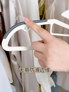 Premium Anti-Slip Stainless Hanger Set | Space Saving Closet Organizer | HDB BTO Laundry Drying Rack for Adult & Kids