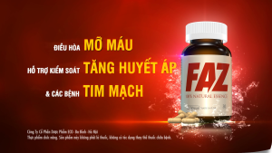 [Hộp 30v] Viên Uống Điều Hòa Mỡ Máu FAZ Ecogreen  Hỗ Trợ Giảm Nguy Cơ Tăng Huyết Áp & Bệnh Tim Mạch