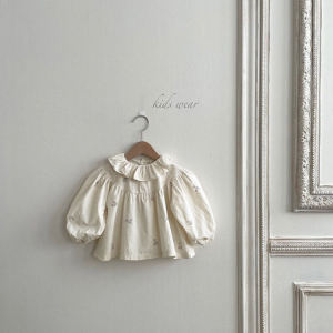 Spring and Autumn Shirts Baby Kids Clothes Long Sleeves T-shirt 6 Months Baby Shirt Girl Bottoming Shirt Doll Tops