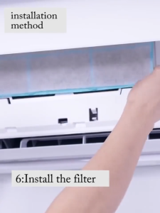 20pc Air Conditioner Dust Screen Ventilation Filter Cotton Non Woven Fabric Filter Antibacterial Net