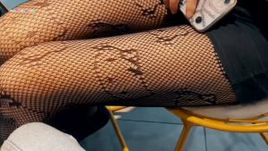 ถุงน่องตาข่าย คิตตี้ แมว เทรนใหม่ พิเศษ น่ารัก แซบๆ สวมถึงเอว สไตล์โลลิต้า แซบๆ 01SW-HSWXL