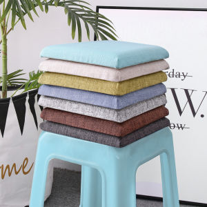 Tấm Lót Ghế Bằng Nhựa Memory Foam Thoáng Khí Cotton Vải Bông Vải Lanh Trẻ Em Mẫu Giáo Mềm Đệm Đệm Ngồi Trường Tiểu Học Phân Sinh Viên