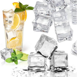 30Pcs Crystal Diamond Artificial Ice Blocks for Photography Props Vase Filling Home Decoration DIY Party Supplies Wedding Decor