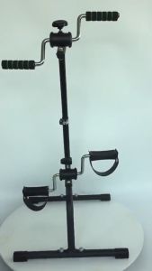 จักรยานออกกำลังกายแบบพับจักรยานกายภาพบำบัด เครื่องออกกำลังกายที่บ้านสำหรับผู้สูงอายุและคนขี้เกียจ