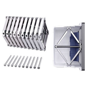 Metal Switch Socket Repair Tool Dark Box Expander Wall Switch Installation Kit Universal Screw Driver for 86 Type Boxes
