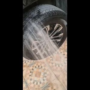 1 Gallon Prestige Tire Black High Gloss Cream Hydrophobic Silicon-Rich Formula for Easy Application Long-Lasting Glossy Finish & Superior Shine Protects Tires from Dirt & Water Durable & High-Gloss Result for a Clean Polished Look