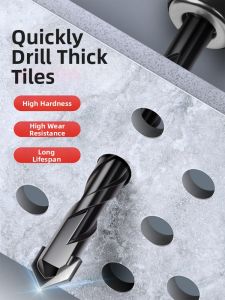 LECAN | Concrete and Glass Cutting Drill Bit Hexagonal Shank 3 Sided