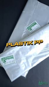 Plastik PP Tebal 02 35x50 40x60 Kantong Bening Transparan
