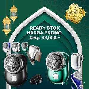 REJEKI 9393 - NEW PREMIUM ORIGINAL  ALAT CUKUR MINI MODEL WIRELESS USB
