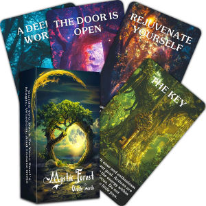 Tarot Cards Mystic Enchanted Forest Oracle Cards Mystical Guidance and Inspiration from Natures Magical Realm for Beginners