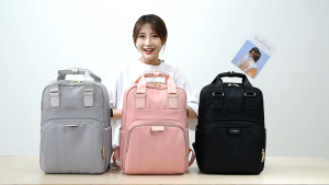 SG Women Men Commuting Backpack USB Charging Waterproof Luxury Oxford Laptop Travel Bag