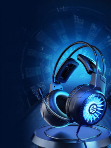 HP | Gaming Headset Wired Computer Microphone