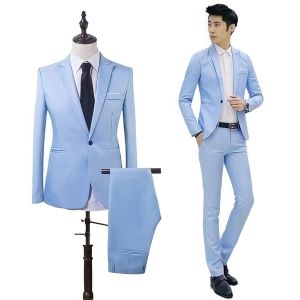 Stelan Jas Formal Pria Jas Blazer Setelan 2in1 Jas Dan Celana Jas Wedding Jas Wisuda Jas Pesta