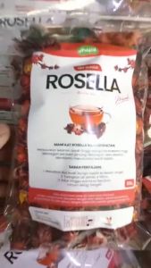 Teh Seduh Bunga Rosella Merah & Ungu 100 gr Berkualitas
