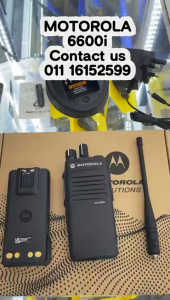 MOTOROLA WALKIE TALKIE XIR P6600i NO-KEYPAD UHF (MCMC SIRIM APPROVED)
