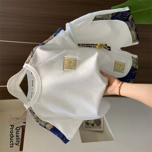 New Chinese Style Boys Summer Set