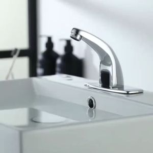 COD Keran Kran Sensor kulit Otomatis Wastafel Cuci Tangan Touchless Bathroom Faucet rumah TAOCNSN