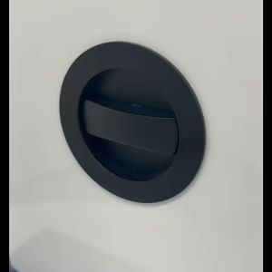 Sliding Door Lock Kitchen Bathroom Sliding Door Double Hook Lock Embedded Hidden Sliding Wooden Door Black Single Lock